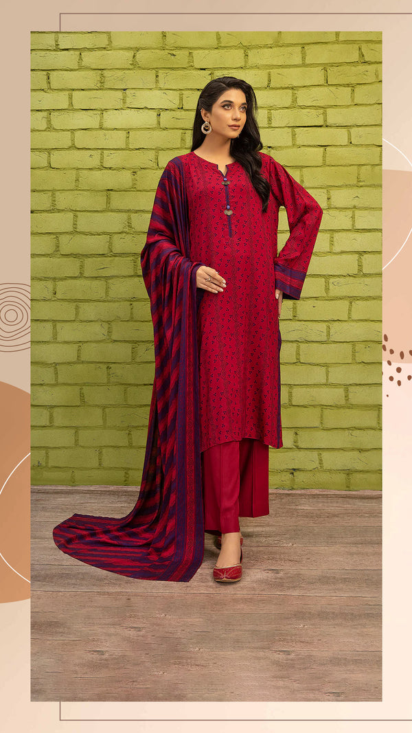 3 Piece - Digital Printed Suit